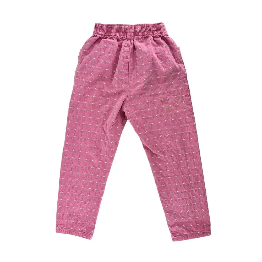 90s Osh Kosh B’Gosh Pink Floral Pants 1990s Vintage